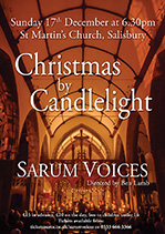 Christmas by Candlelight 2023 poster